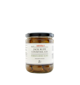 JMI - Jack Rudy Cocktail Co. / Vermouth Brined Olives, 16oz