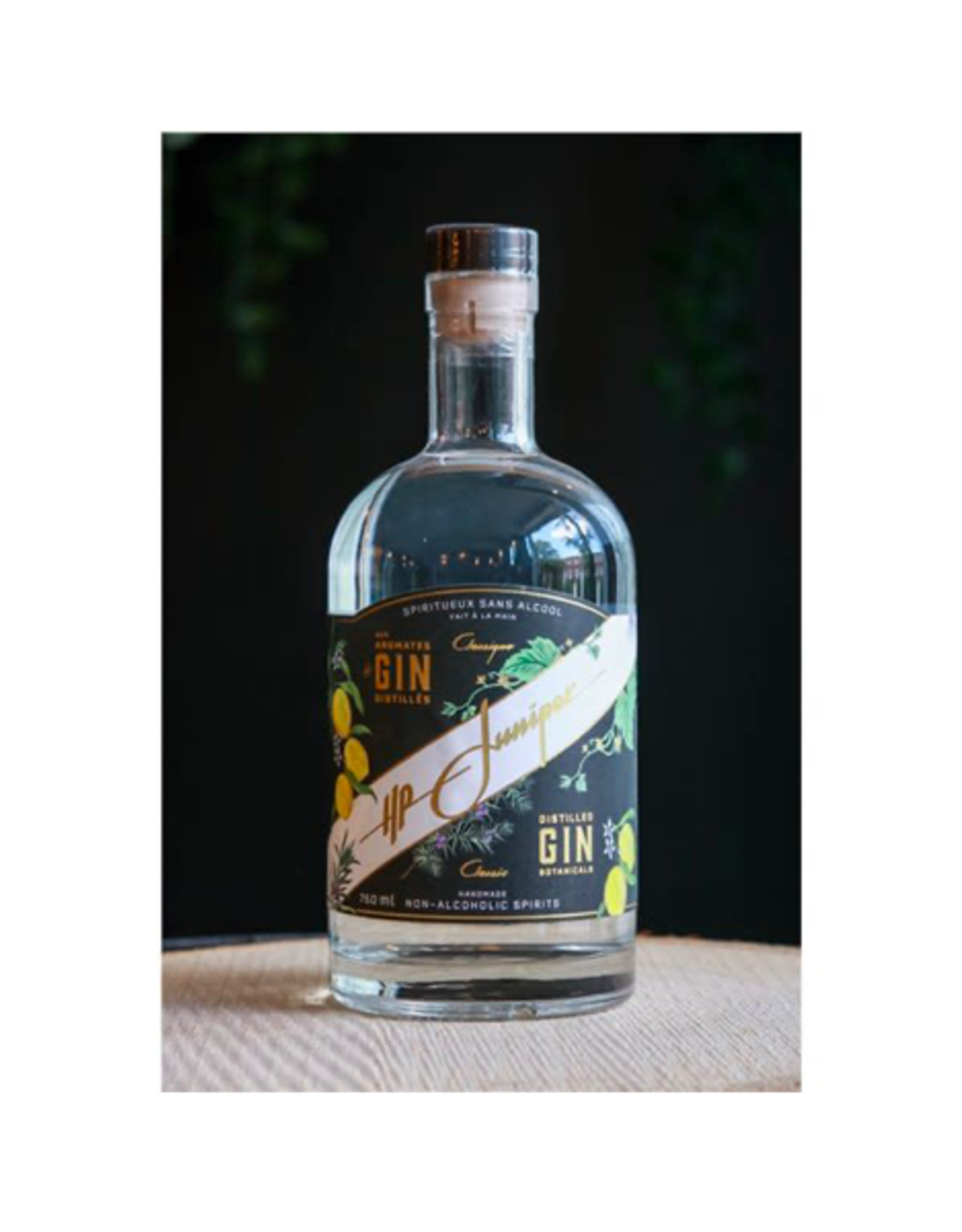 HP Juniper Zero Proof  / Classic Non-Alcoholic Gin, 750ml