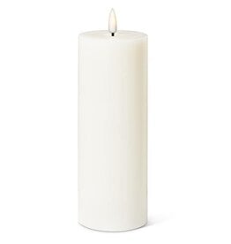 ATT - LED Pillar Candle / Cream, 3 x 8"