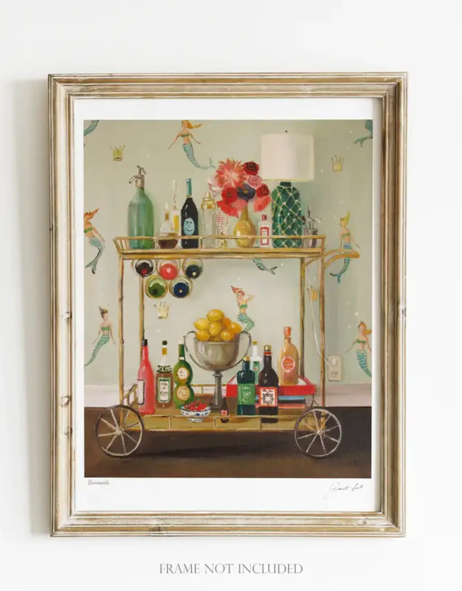 Janet Hill - Art Print / Barmaids, 8.5 x 11"