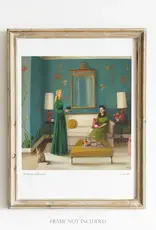 Janet Hill - Art Print / The Etiquette of Blackmail, 8.5 x 11"