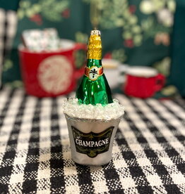 SEE - Holiday Ornament / Champagne & Bucket