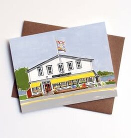 Kat Frick Miller - Card / Sunday at the Lahave Bakery, 4.25 x 5.5"