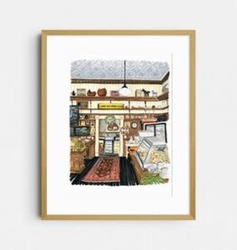 Kat Frick Miller - Art Print / Lahave Bakery II, 8 x 10"