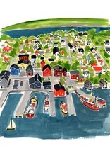Kat Frick Miller - Art Print, Town of Lunenburg, 8 x 10"