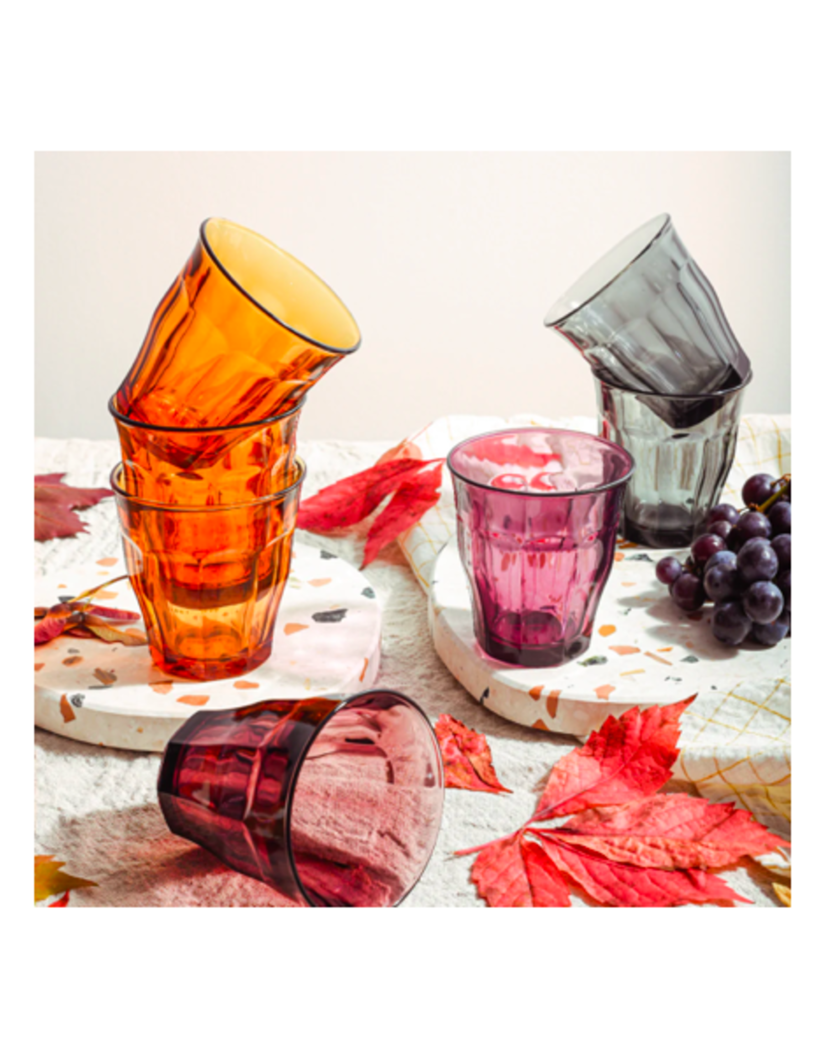 ICM - Duralex Glass Tumbler / Picardie, Plum, 250ml
