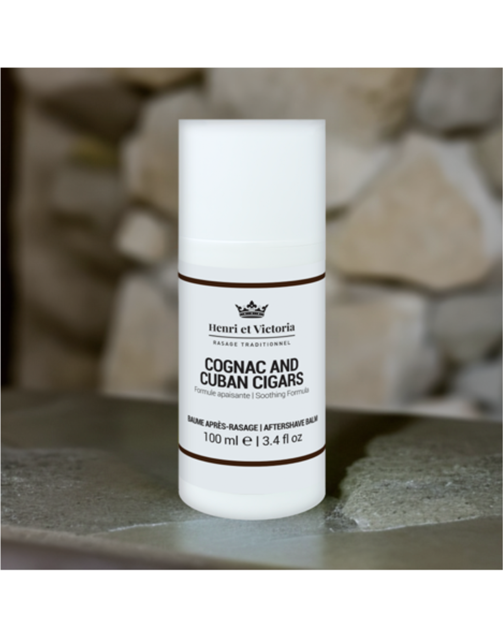 Aftershave Balm - Henri et Victoria, Cognac & Cuban Cigars