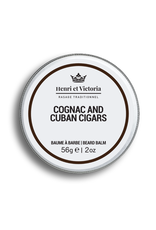 Henri et Victoria - Beard Balm / Cognac & Cuban Cigars, 1.76oz