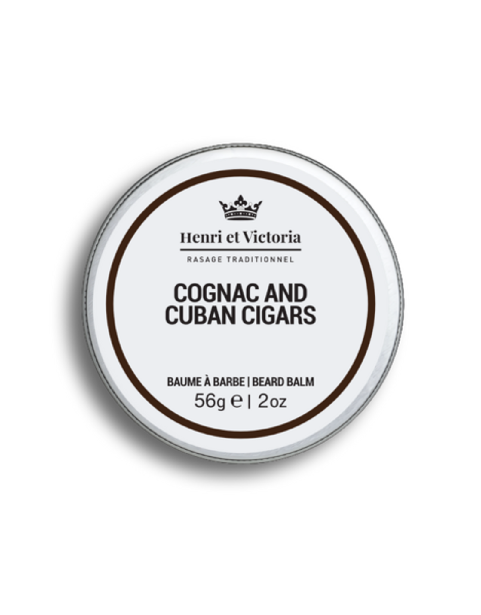 Henri et Victoria - Beard Balm / Cognac & Cuban Cigars, 1.76oz