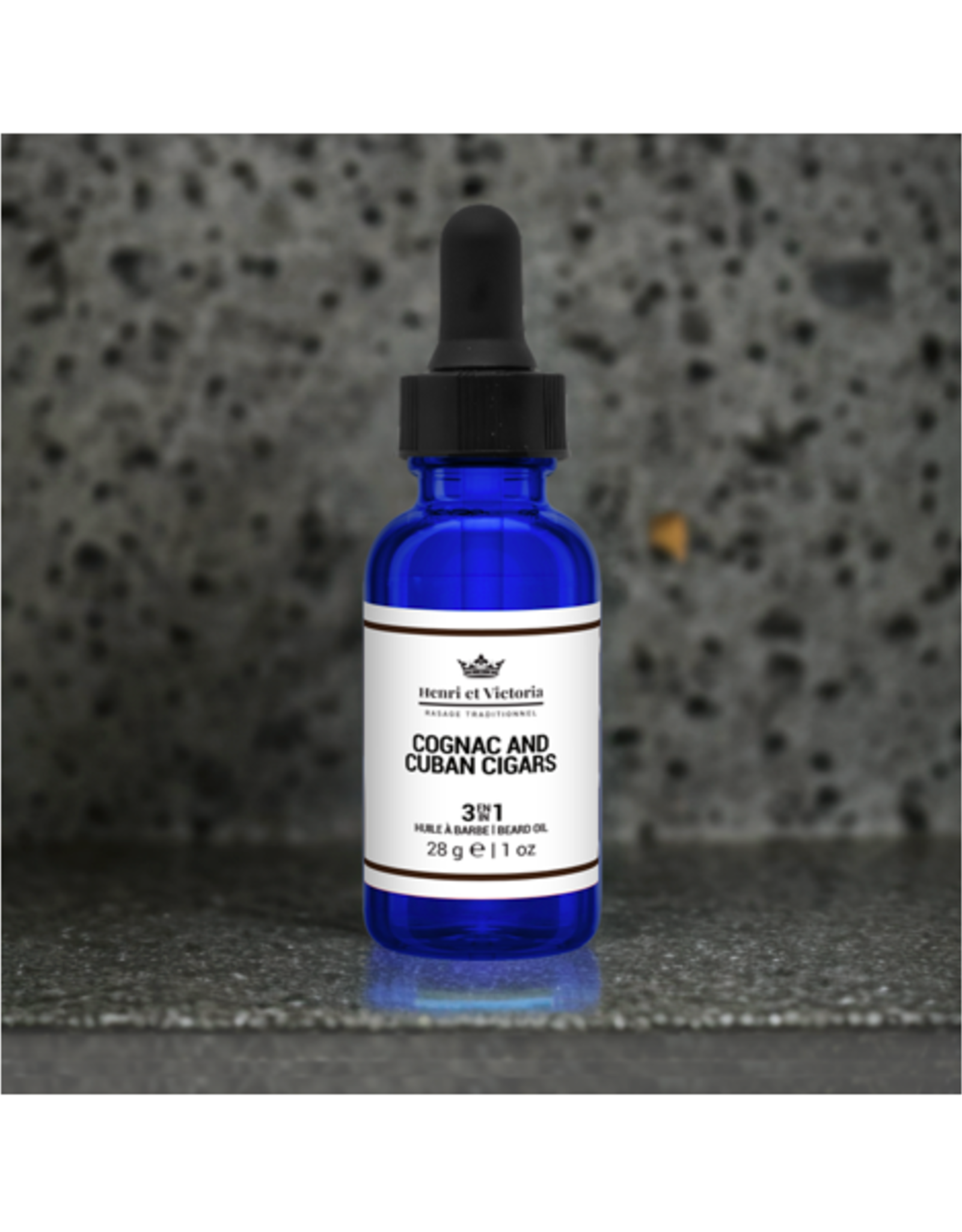 Beard Oil - Henri et Victoria, Cognac & Cuban Cigars