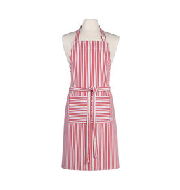 DCA - Classic Apron / Pinstripe, Red