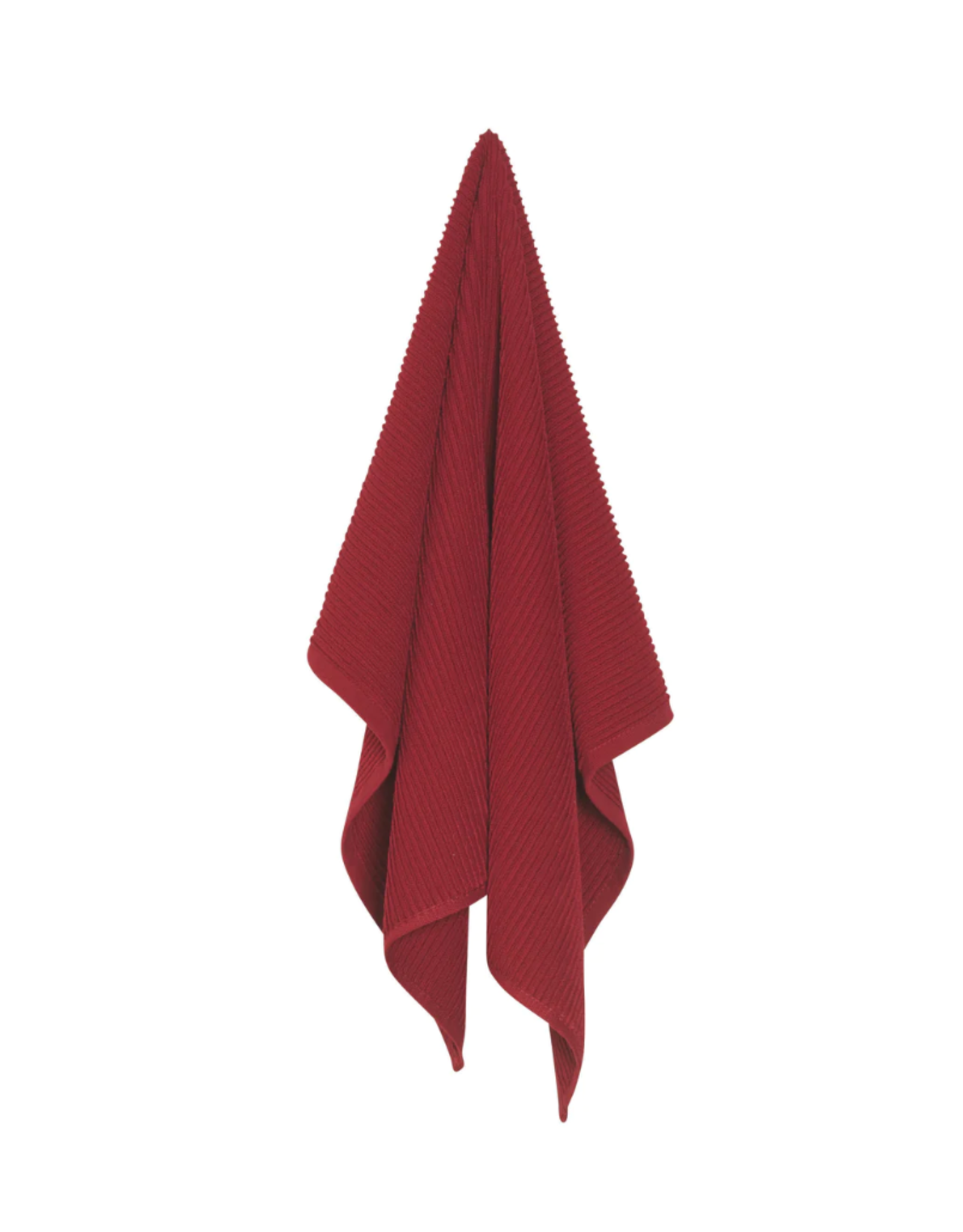 DCA - Tea Towel / Ripple, Scarlet