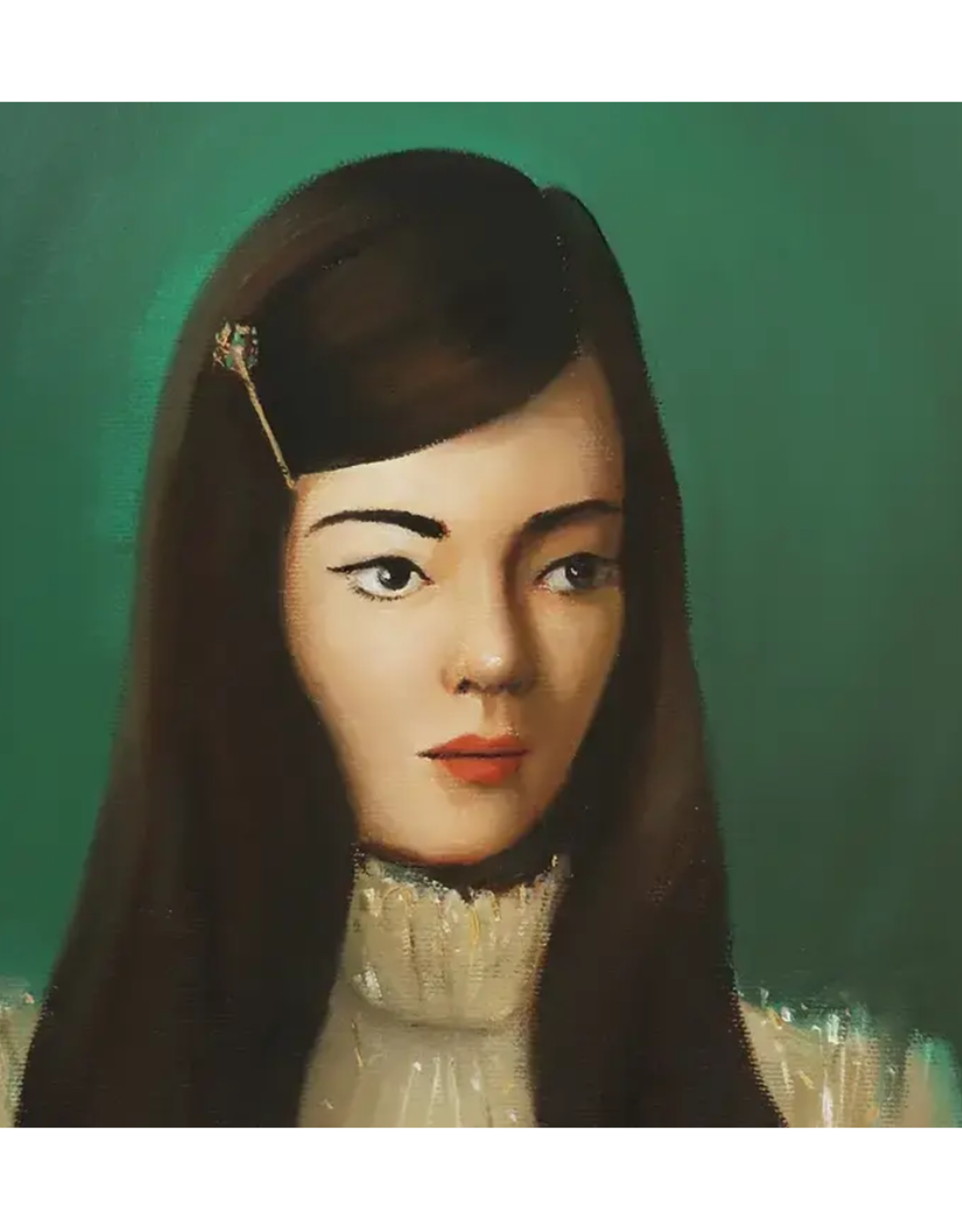 Janet Hill - Art Print, Arsenic & Lace, 8.5 x 11"