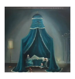 Janet Hill Mansion Girls - Art Print / Night Lights, 8.5 x 11"