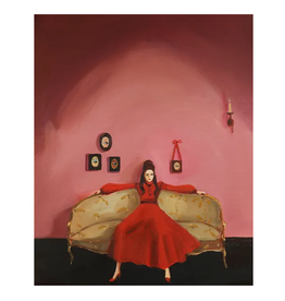 Janet Hill Mansion Girls - Art Print / Unladylike, 8.5 x 11"
