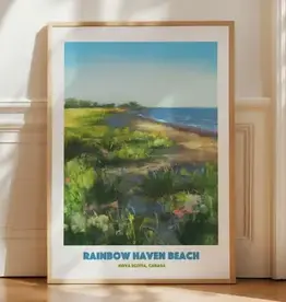 Janna Wilton - Art Print / Rainbow Haven Beach, 12 x 16"