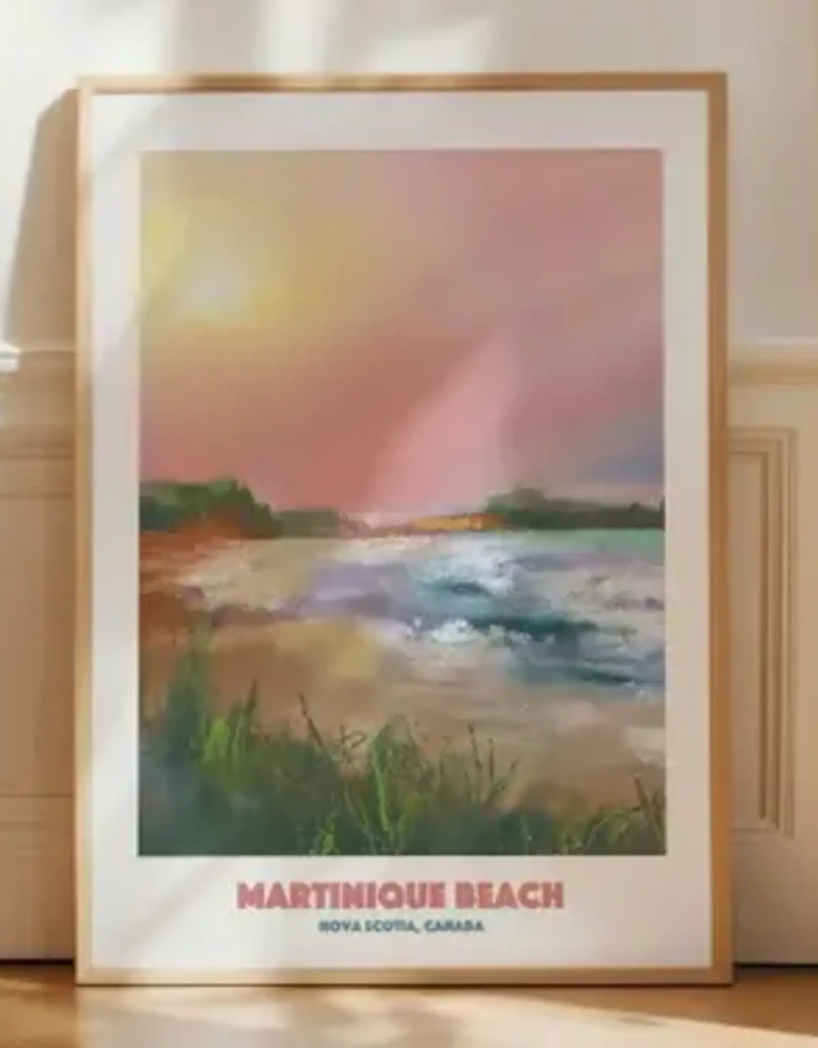 Janna Wilton - Art Print / Martinique Beach, 11 x 14"