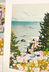 Lizz Miles - Print / Blackbrook Wild Strawberries, 8.5 x 11"