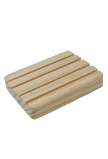 NIA -  Rectangular Wooden Soap Dish