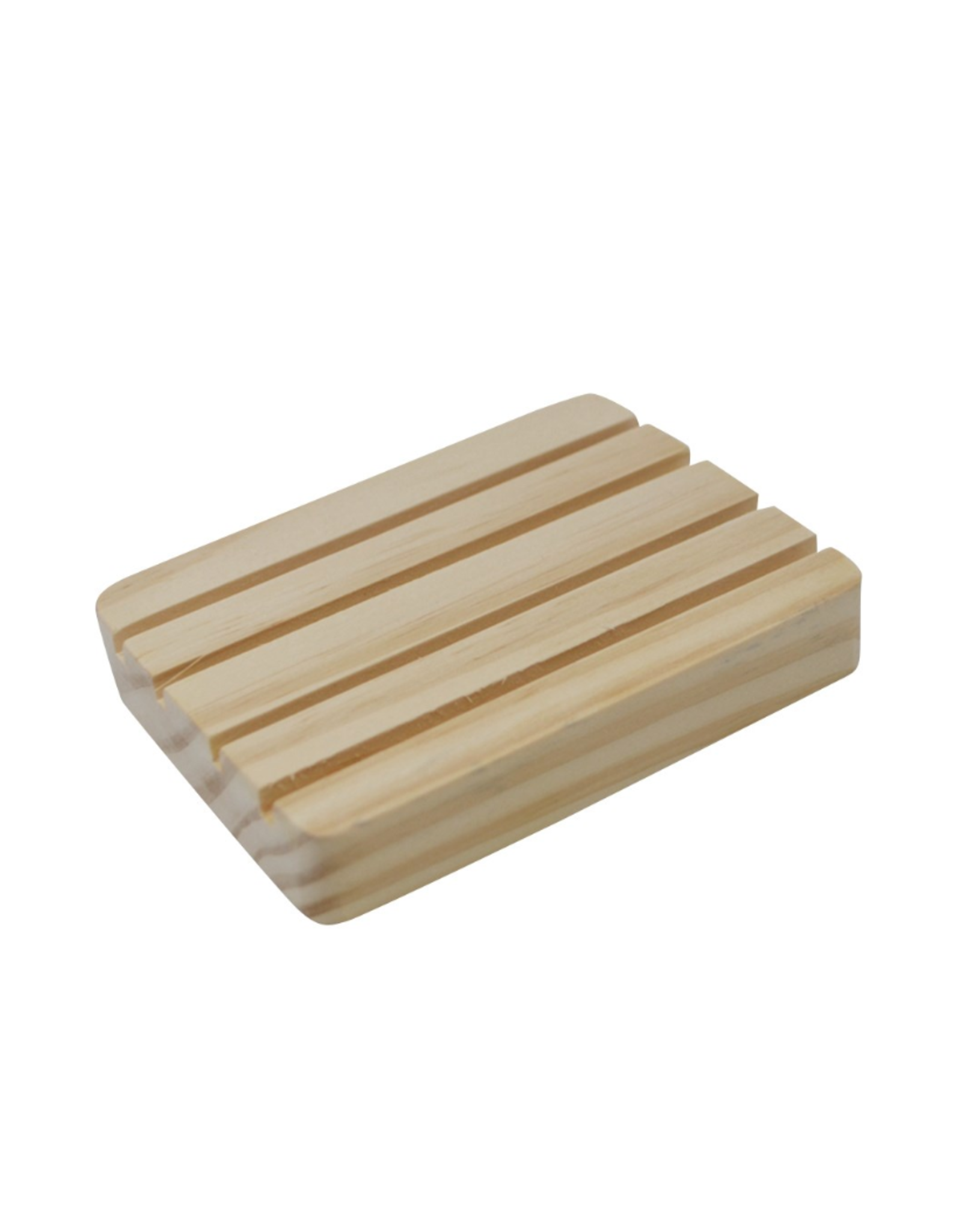 NIA -  Rectangular Wooden Soap Dish