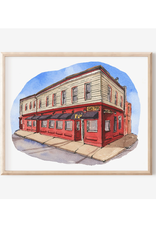 Janna Wilton - Art Print / Gus' Pub, 8 x 10"