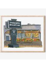 Janna Wilton - Art Print / Seven Bays, 8 x 10"