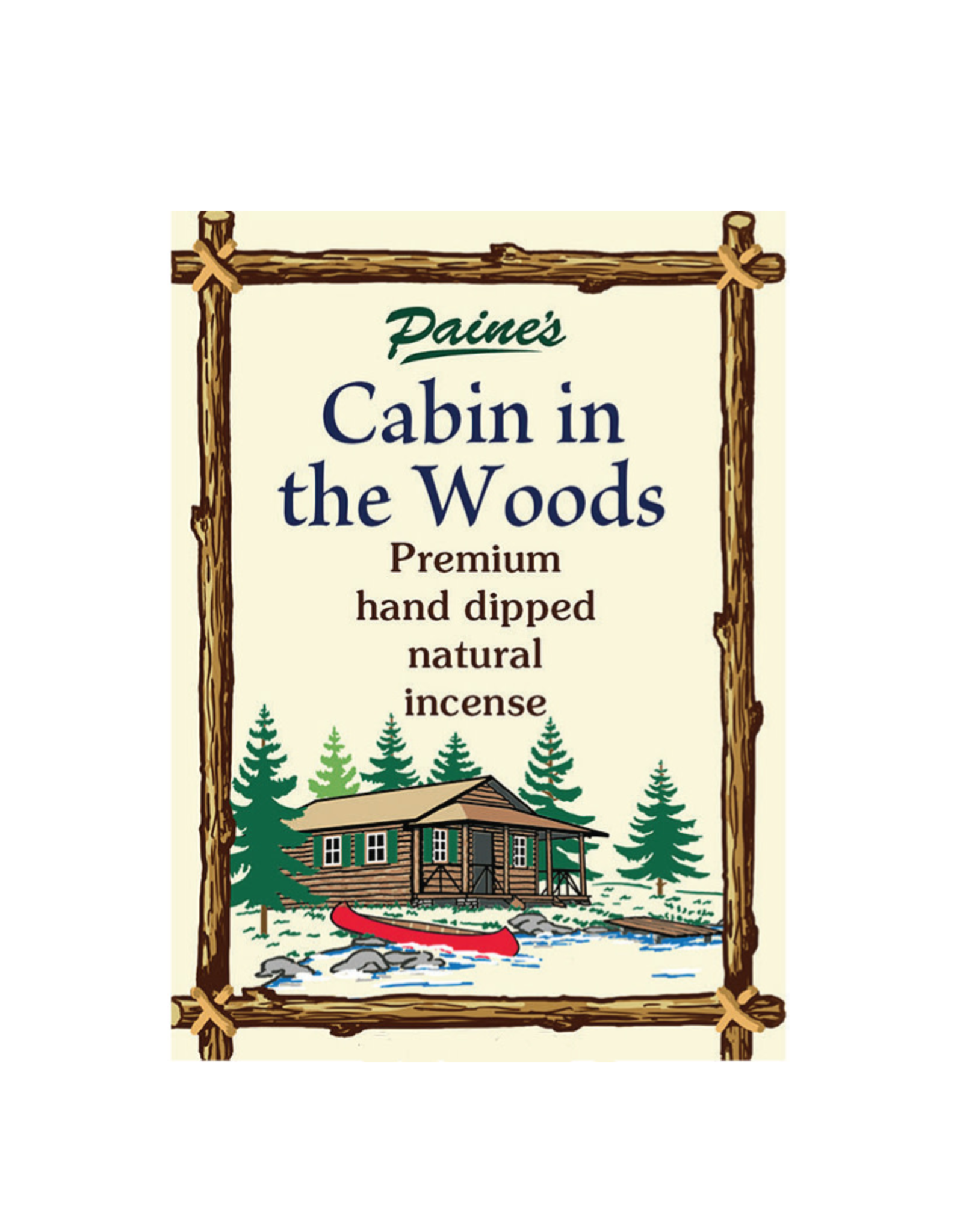 PNE - Incense Sticks / Cabin in the Woods, 20 Sticks