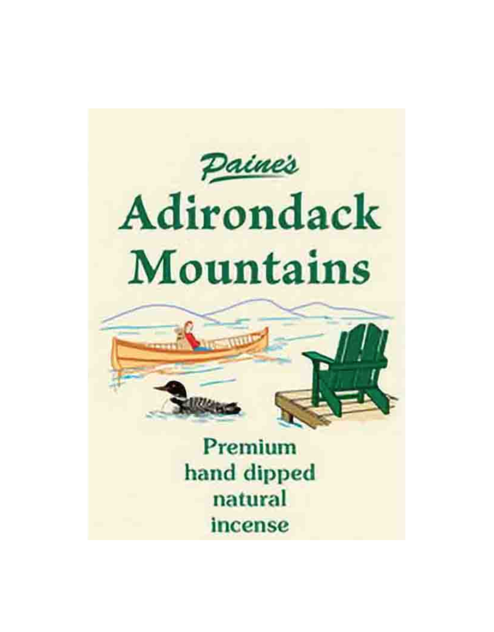 PNE - Incense Sticks / Adirondack Mountains, 20 Sticks