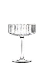 ATT - Cocktail Coupe / Ribbed Clear, 8oz