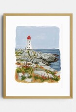 Kat Frick Miller - Art Print, Peggy's Cove, 8 x 10"