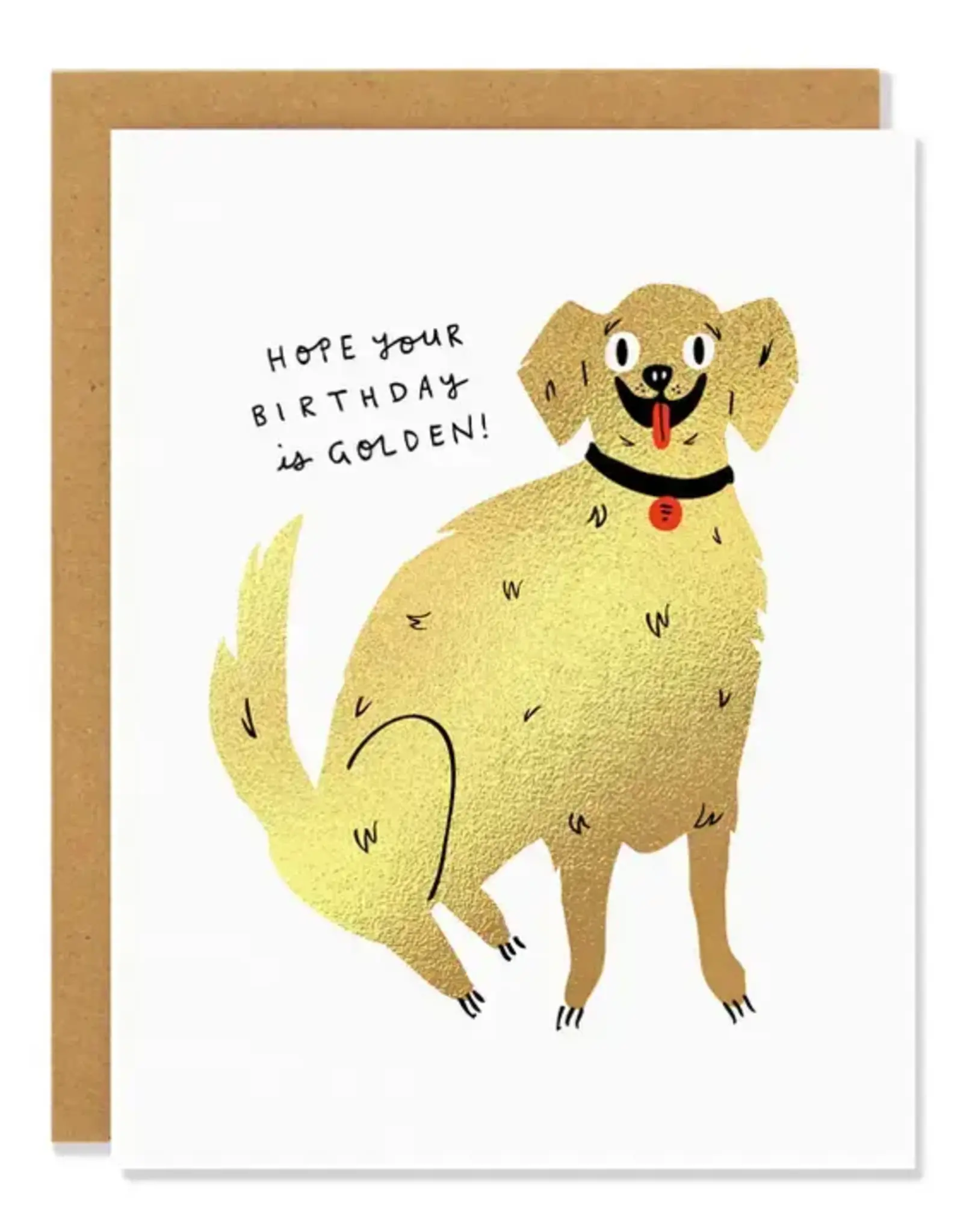 Card - Hope Your Birthday is Golden