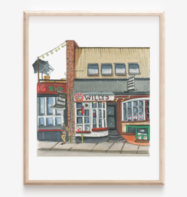Janna Wilton - Art Print / Willy's Fresh Cut, 8 x 10"