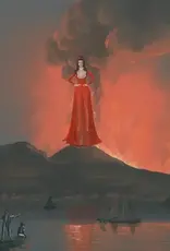 Janet Hill - Art Print, Volcano Vanda, 12 x 12"