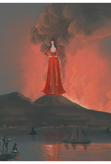 Janet Hill - Art Print, Volcano Vanda, 12 x 12"