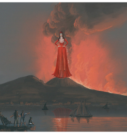 Janet Hill - Art Print, Volcano Vanda, 12 x 12"