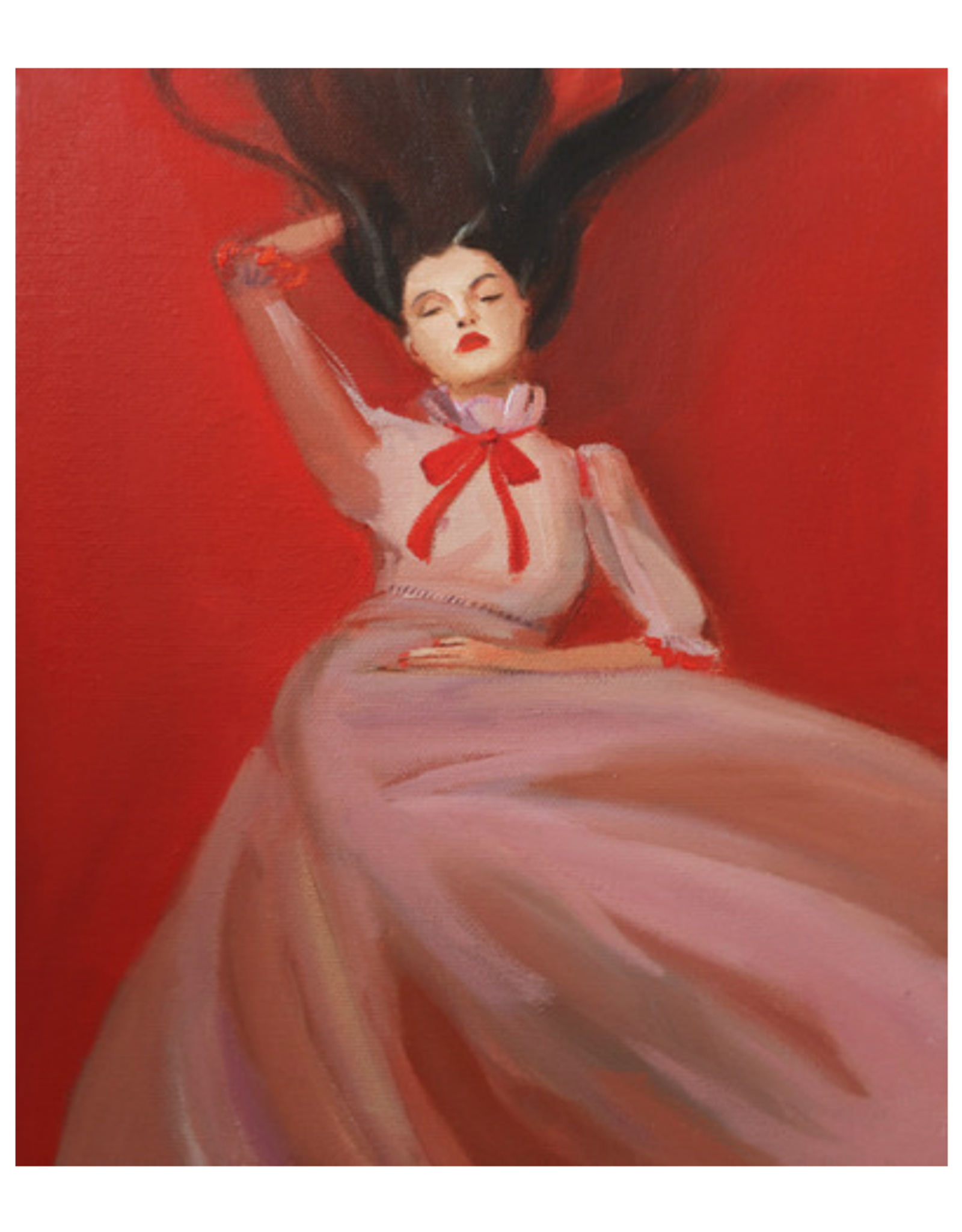 Janet Hill - Art Print, Licentious Lilacs, 8.5 x 11"