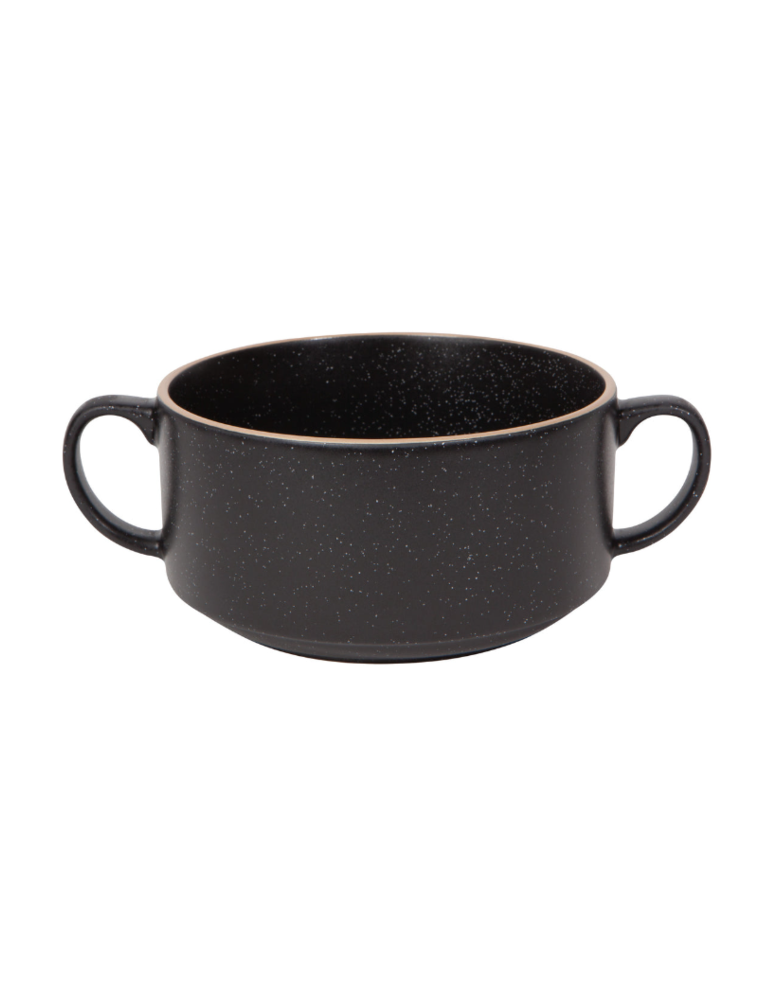 DCA - Soup Bowl / with Handles, Onyx, 7"