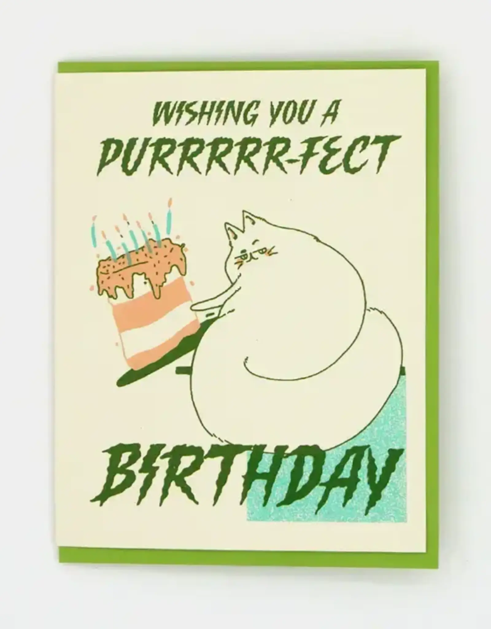 Card - Wishing You a Purrfect Birthday