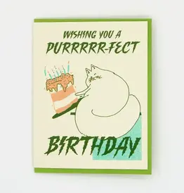 Card - Wishing You a Purrfect Birthday