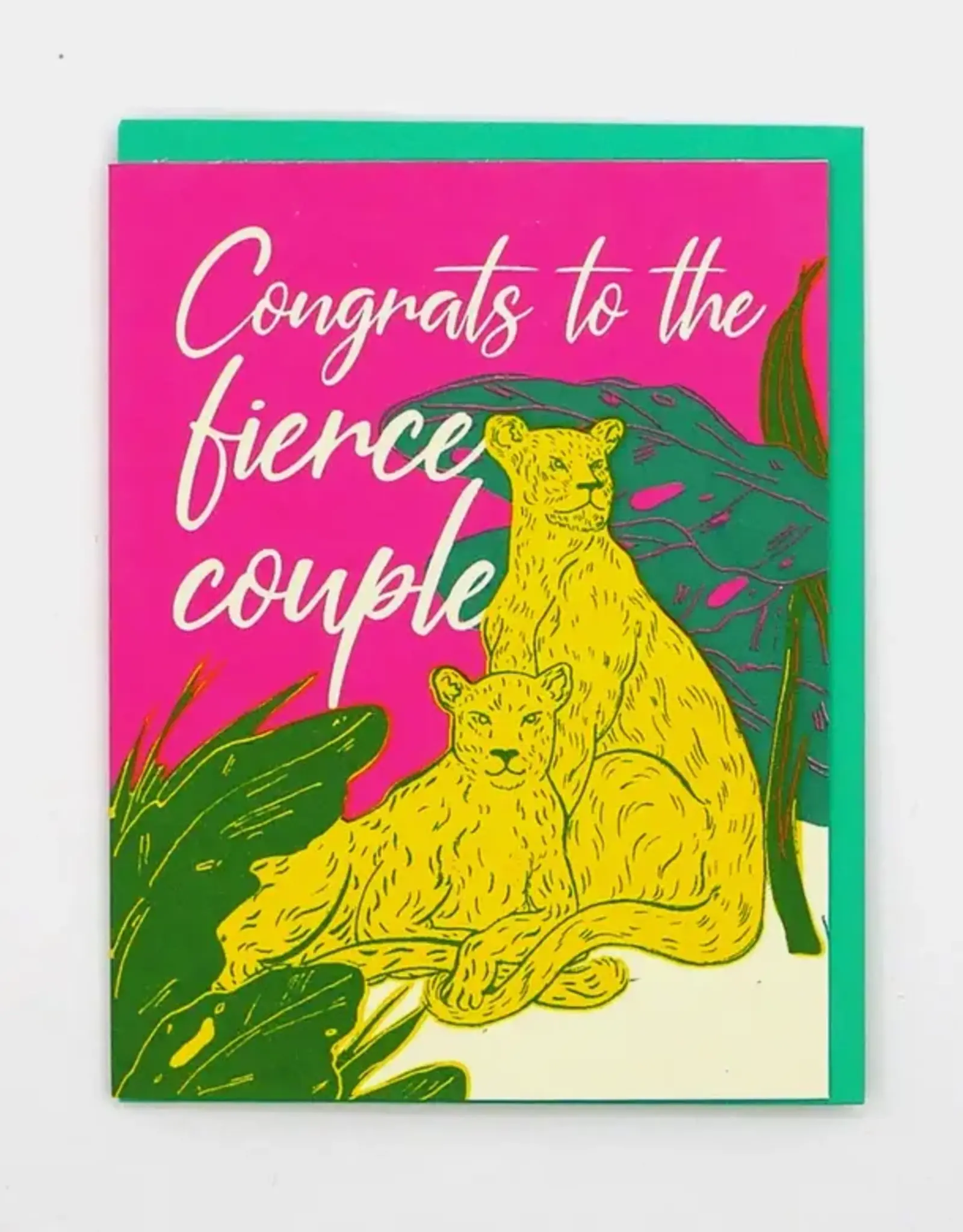Card - Congrats to the Fierce Couple
