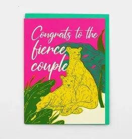 Card - Congrats to the Fierce Couple