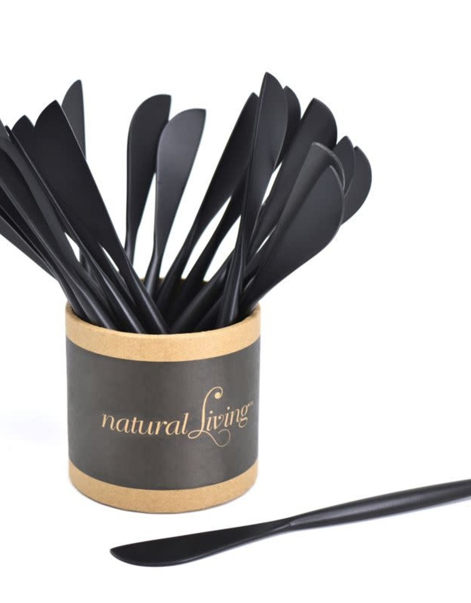 Small Spreader - Black, Set of 12