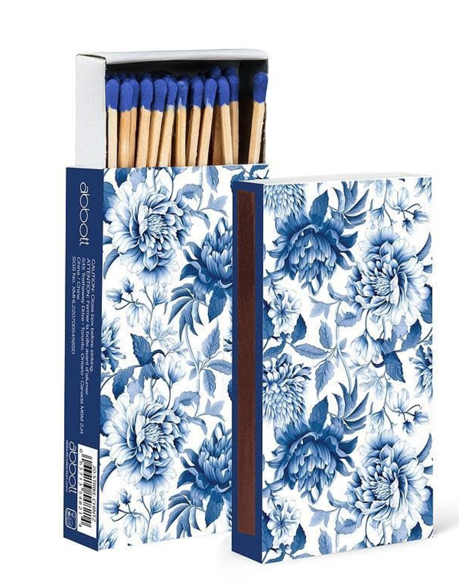 ATT - Boxed Matches / Delftware, 45 Sticks, 4"