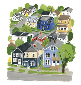 Kat Frick Miller - Print, Little Dartmouth, 8 x 10"