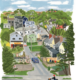 Kat Frick Miller - Art Print, Spring in the Hydrostone, 8 x 10"