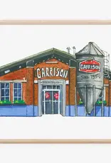 Janna Wilton - Art Print / Garrison Brewing, 8 x 10"
