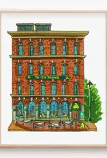 Janna Wilton - Art Print / Old Triangle, 8 x 10"