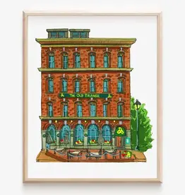 Janna Wilton - Art Print / Old Triangle, 8 x 10"
