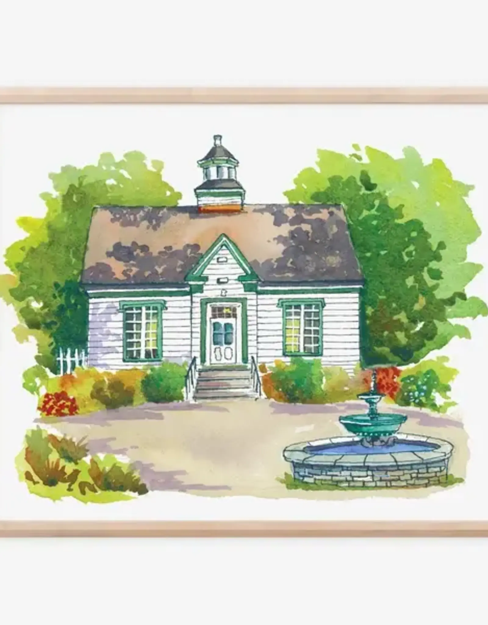 Janna Wilton - Art Print / Public Gardens, 8 x 10"