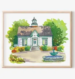 Janna Wilton - Art Print / Public Gardens, 8 x 10"